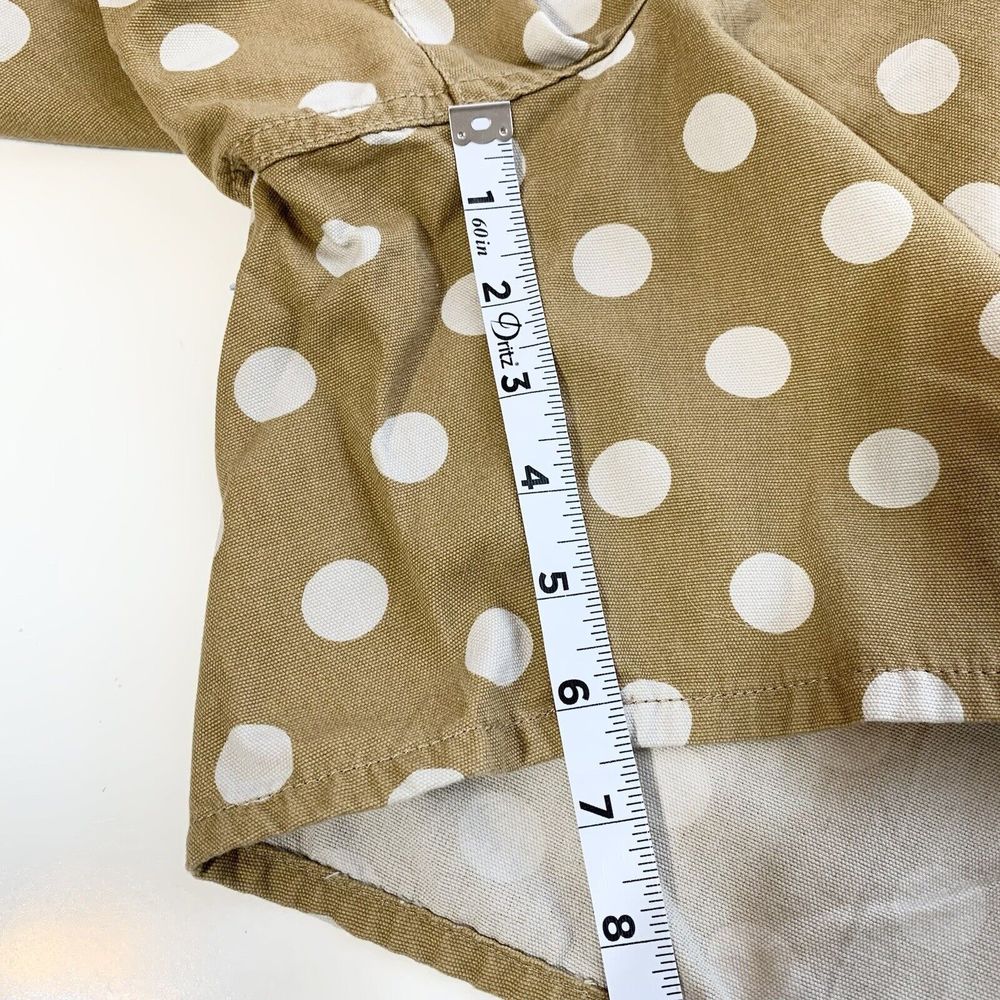 Boden Shorts Brown White Polka Dots Womens US 16 UK 20 - Picture 11 of 11